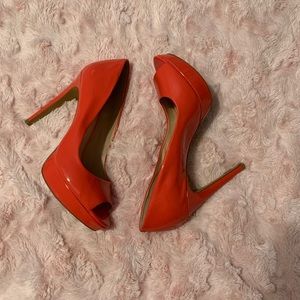 Vince Camuto Peep Toe Heels